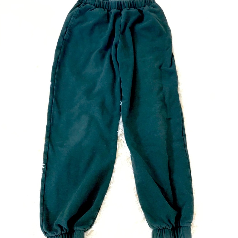 green brandy Melville sweatpants
